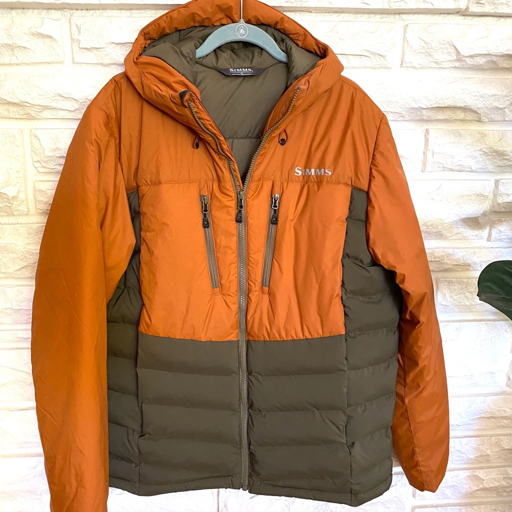 Men’s Simms Fly Fishing Down Primaloft jacket NWOT